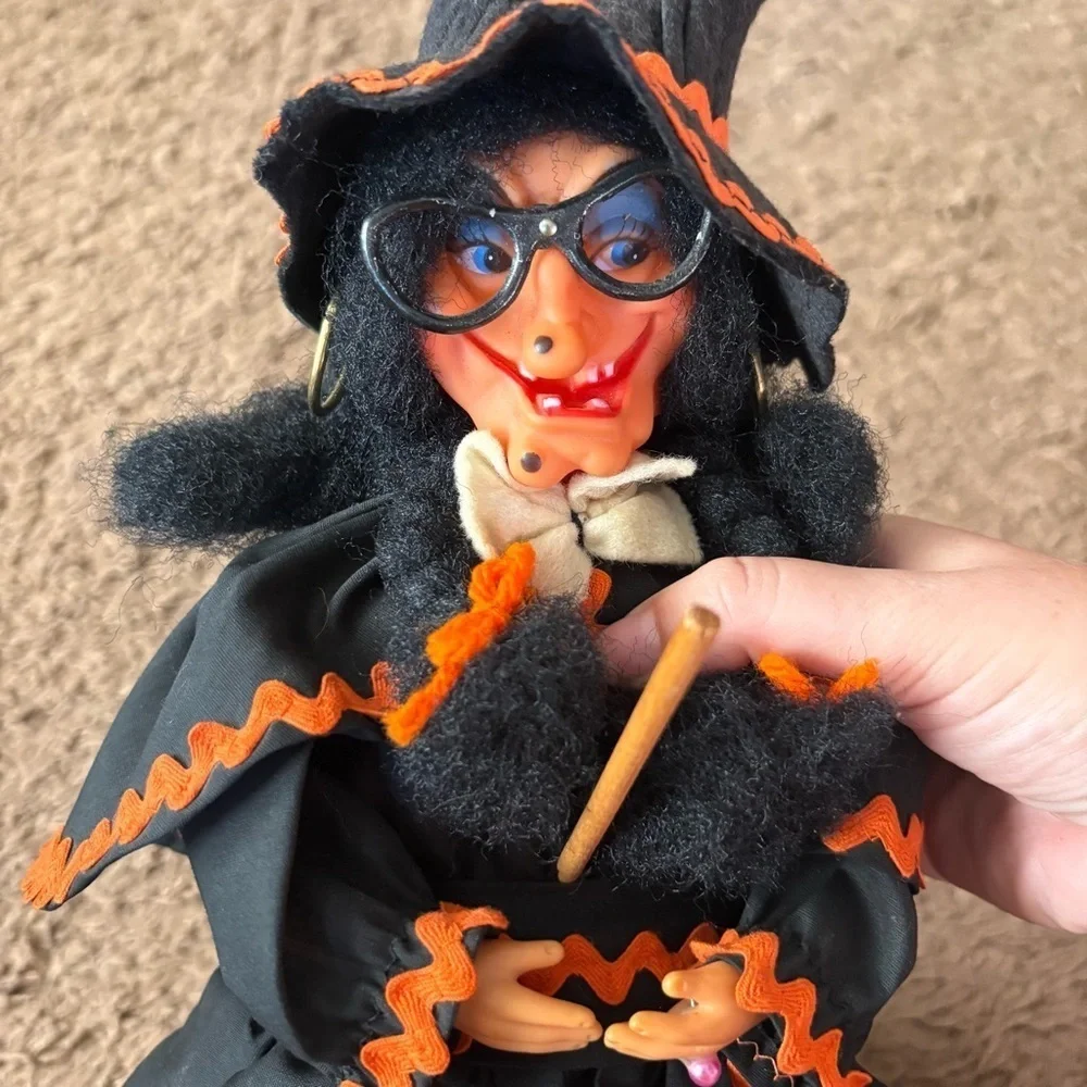 Vintage witch kitschy